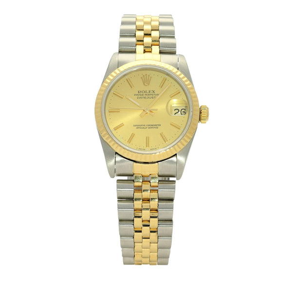 Datejust 68273 - Midsize Watch - Champagne Dial - 1987
