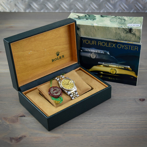 Datejust 68273 - Midsize Watch - Champagne Dial - 1987