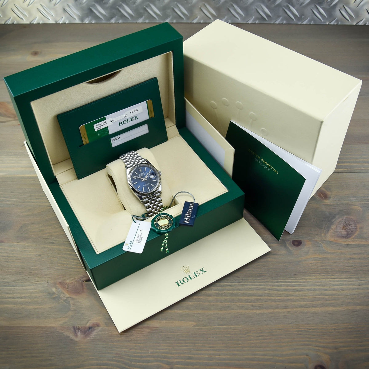 Datejust 126234 - Blue Dial - 2019