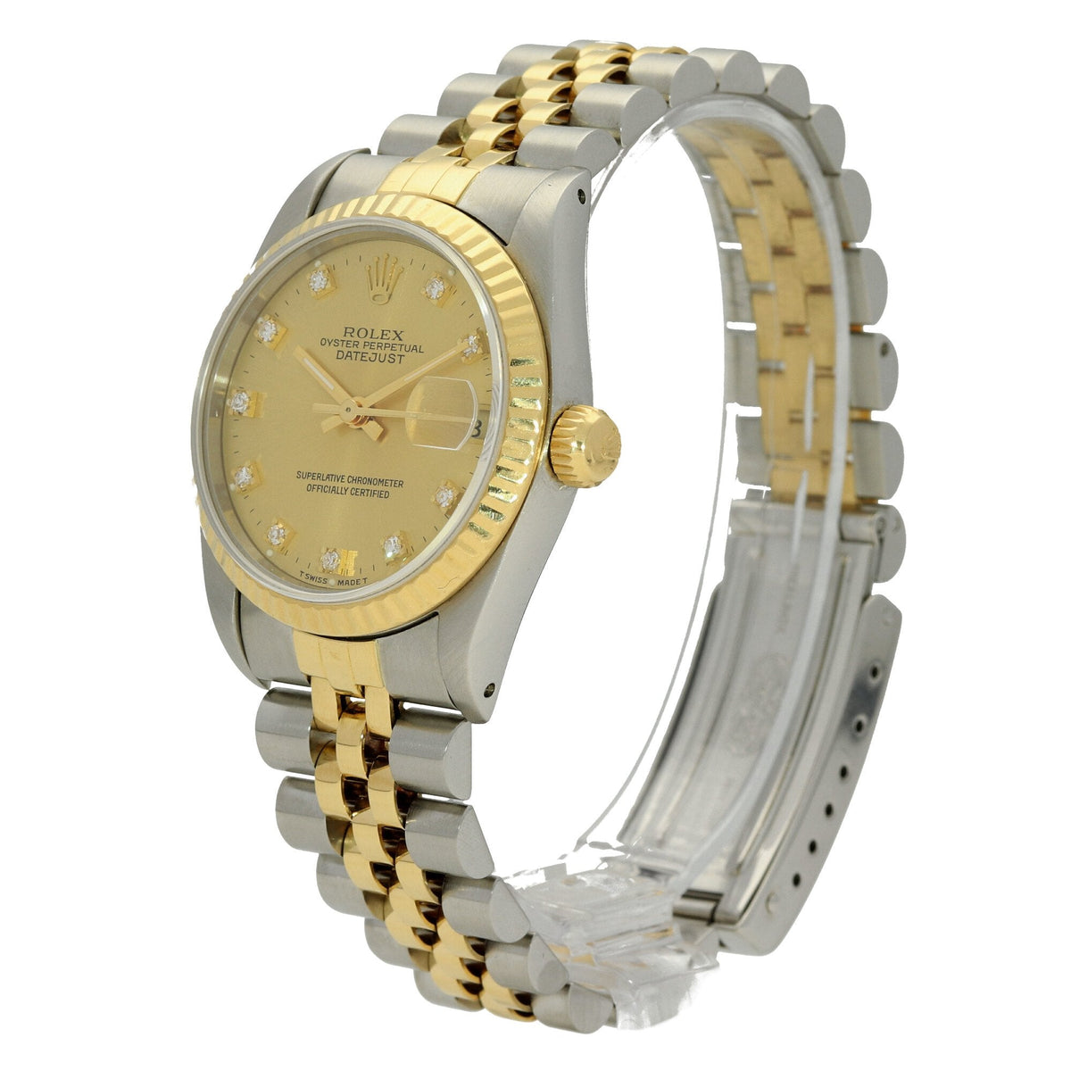 Datejust 68273 - Midsize Watch - Diamond Dial - 1993