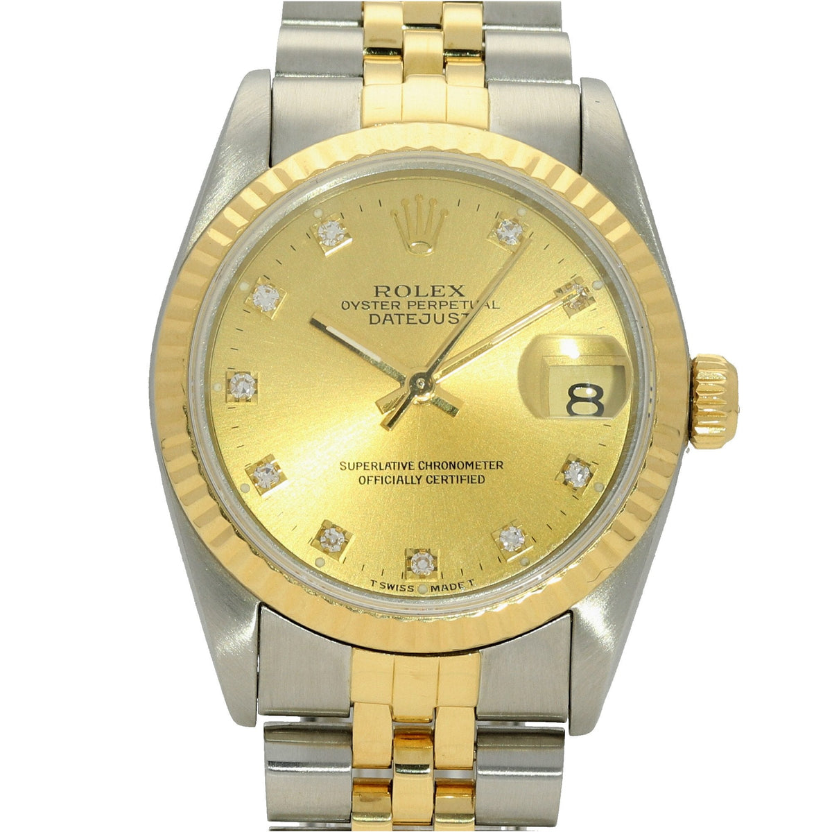 Datejust 68273 - Midsize Watch - Diamond Dial - 1993
