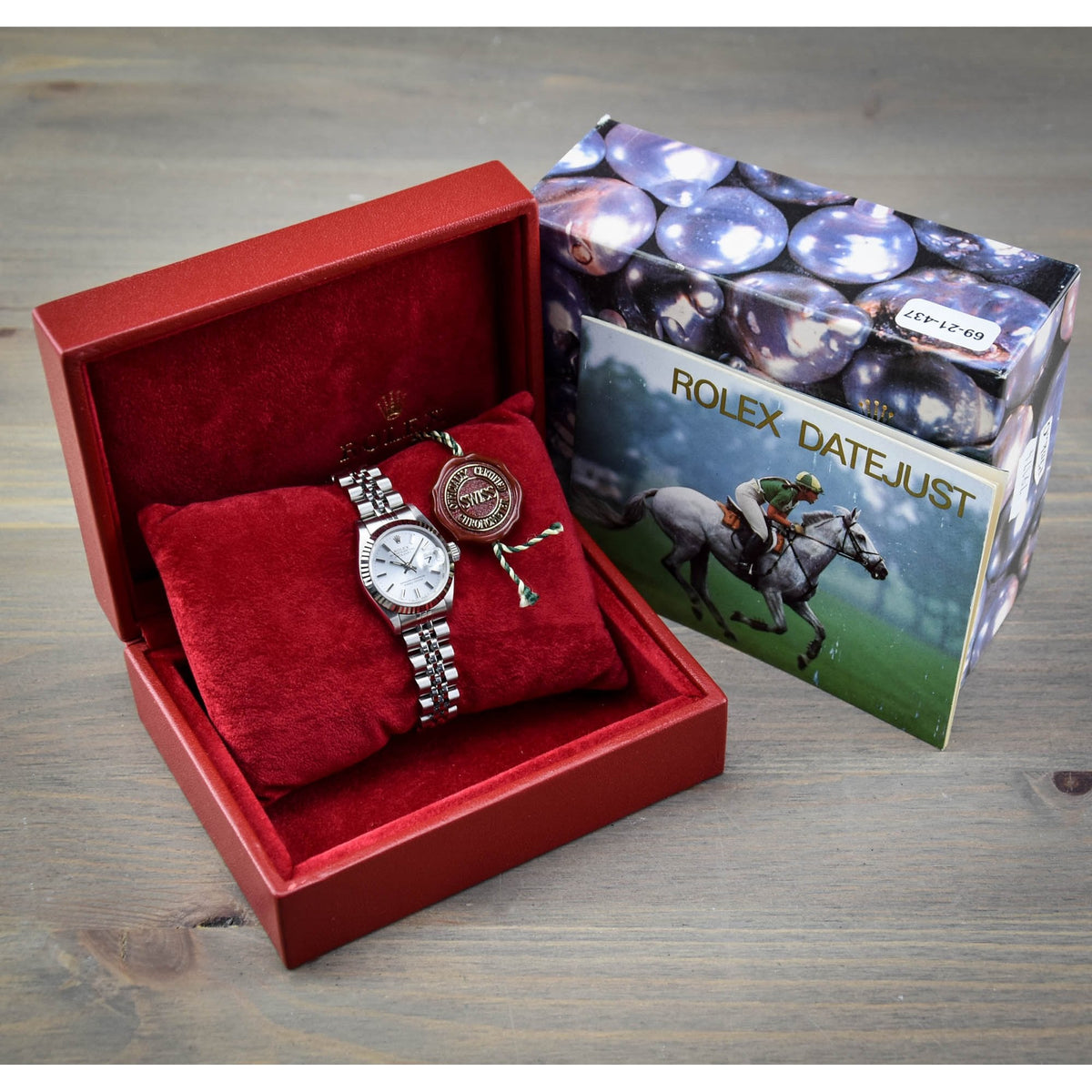 Datejust 69174 - Silver Baton Dial - 1996