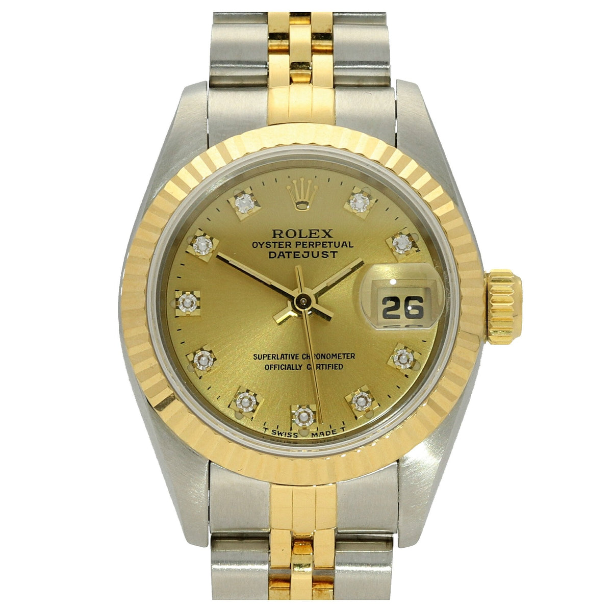 Datejust 69173 - Gold Diamond Dial - 1994