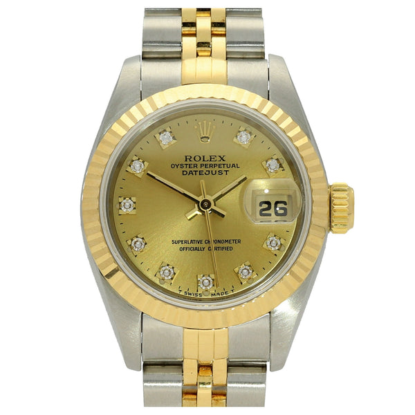 Datejust 69173 - Gold Diamond Dial - 1994
