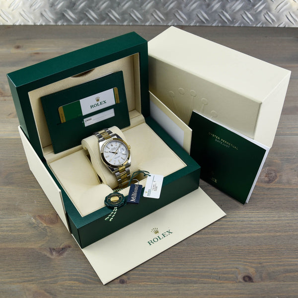 Datejust 41 126333 - Gents Watch - White Dial - 2019