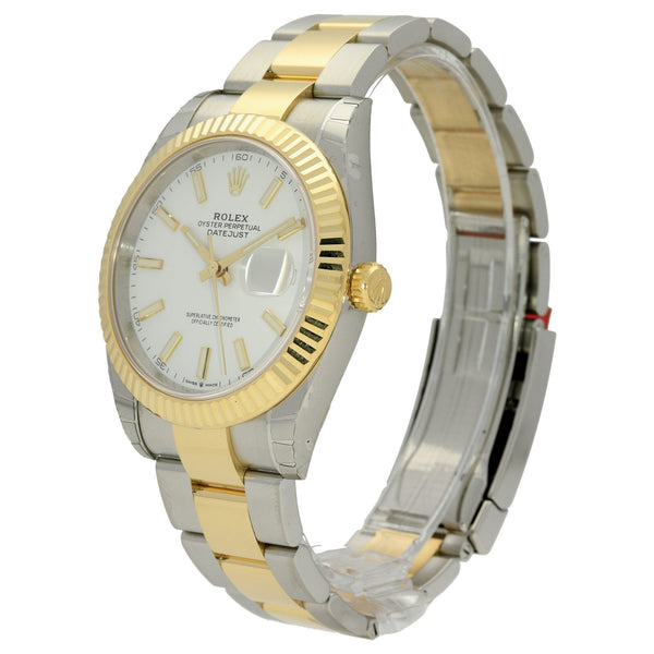 Datejust 41 126333 - Gents Watch - White Dial - 2019