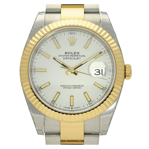 Datejust 41 126333 - Gents Watch - White Dial - 2019