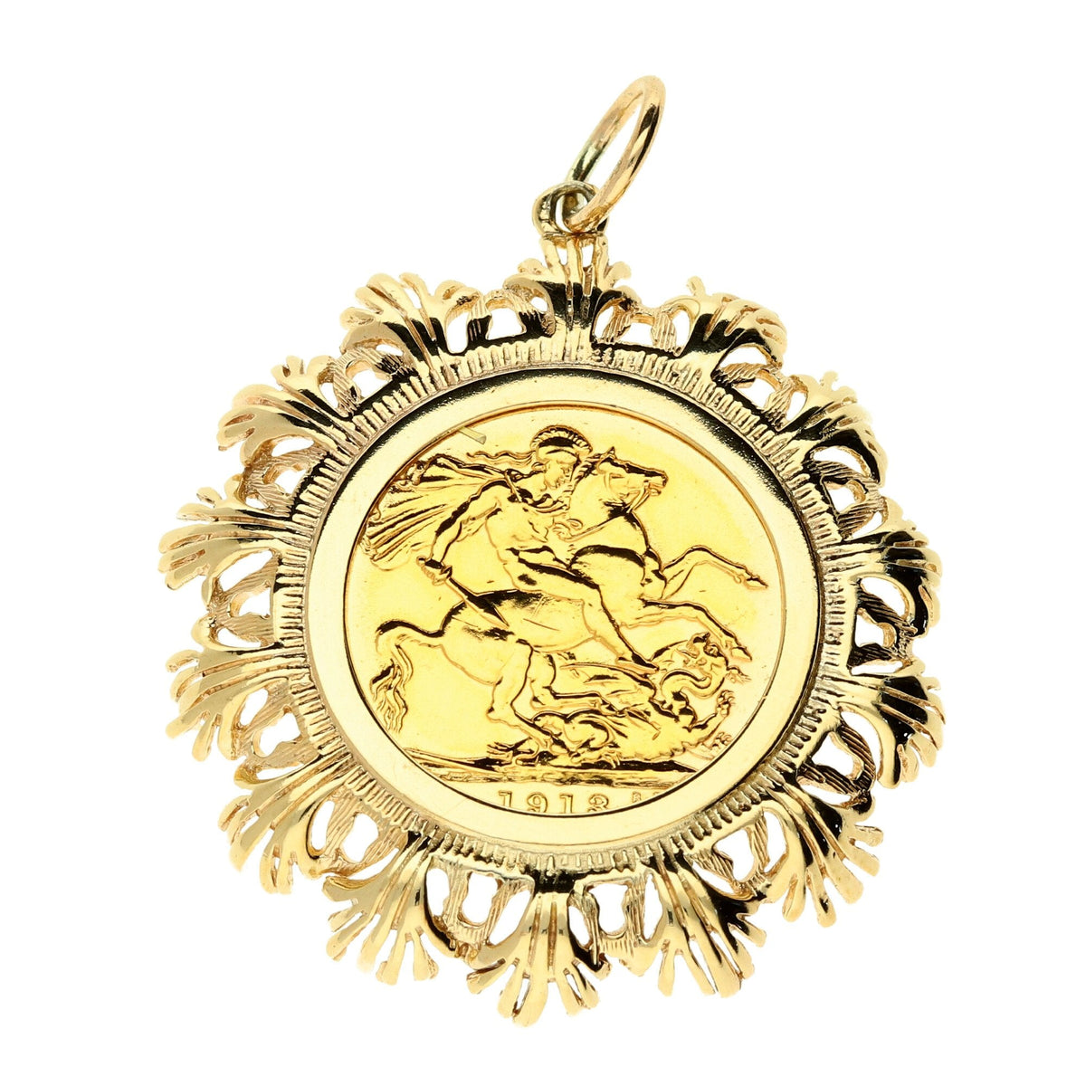 Gold 1913 Full-Sovereign pendant - 13.9g