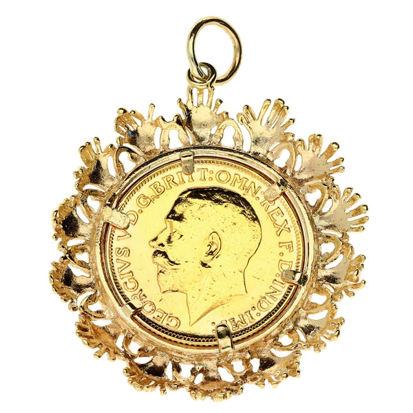 Gold 1913 Full-Sovereign pendant - 13.9g