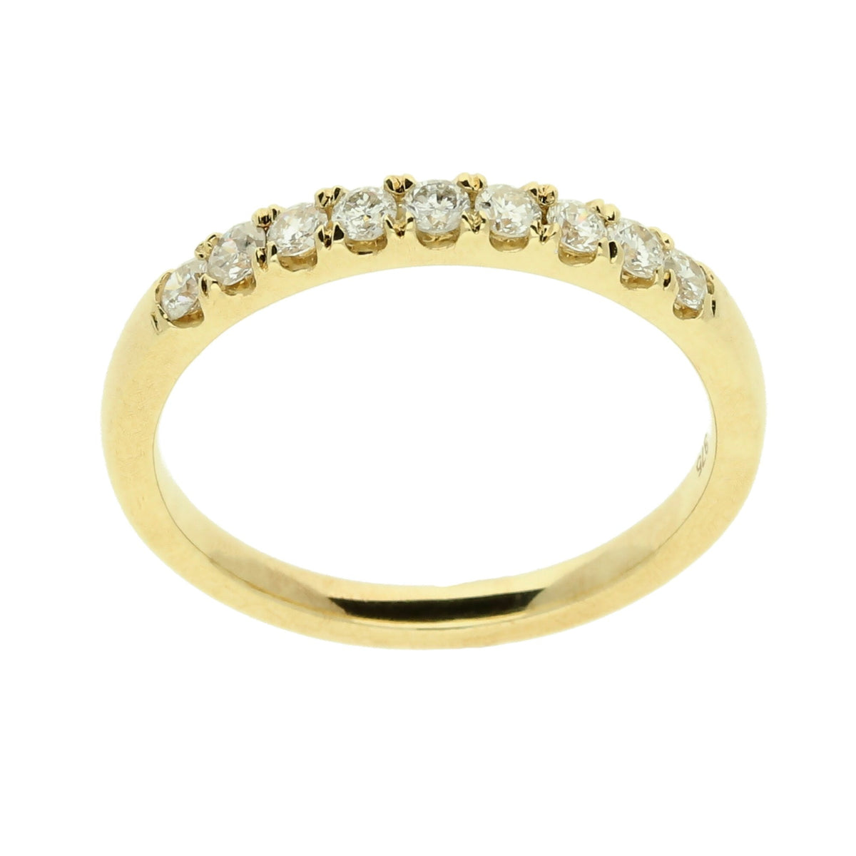 9ct Yellow Gold Diamond Eternity Ring - 0.33ct