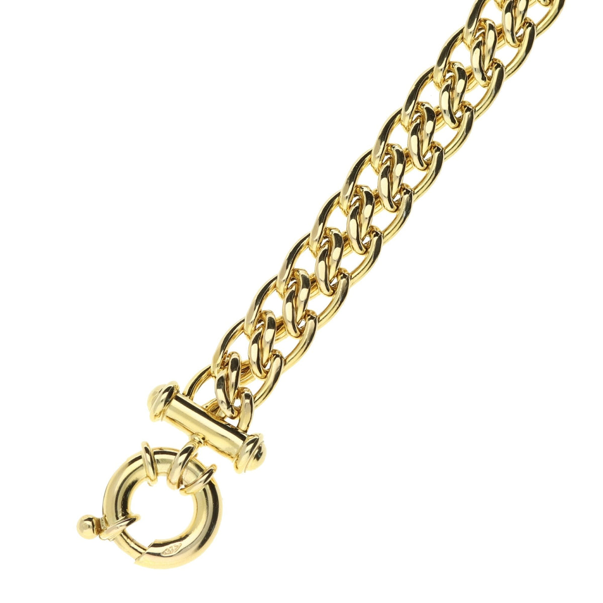 Gold Ladies Fancy Bracelet - 9.5g