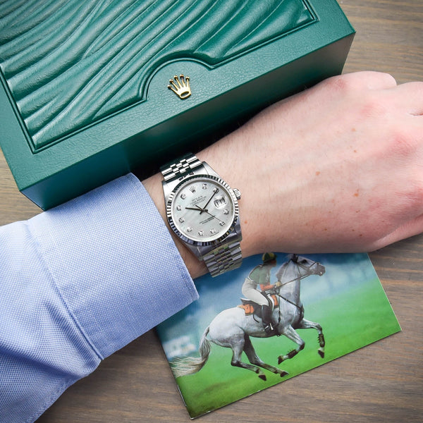 Datejust 16234 - Mother of Pearl & Diamond Dial - 1999