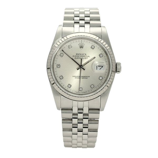 Datejust 16234 - Gents Watch - Diamond Dial - 1988