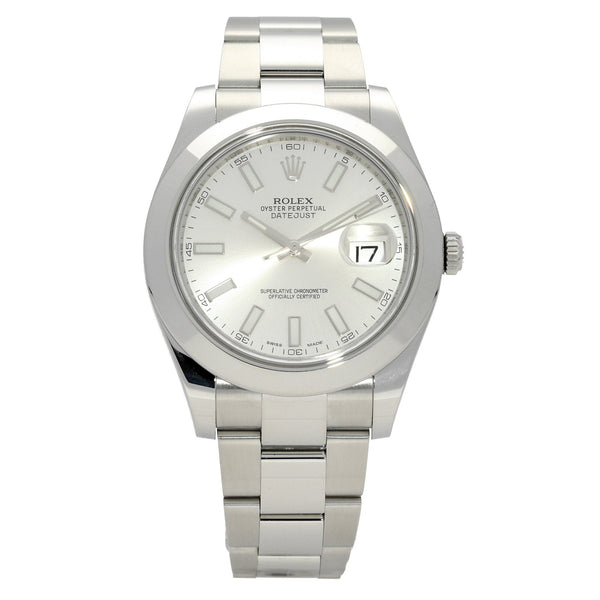 Datejust II 116300 - Silver Dial - 2015
