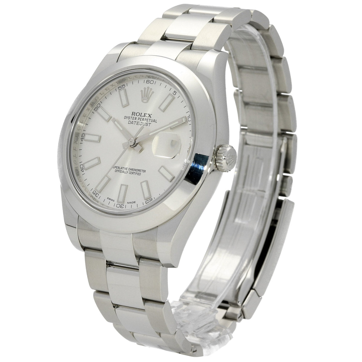 Datejust II 116300 - Silver Dial - 2015
