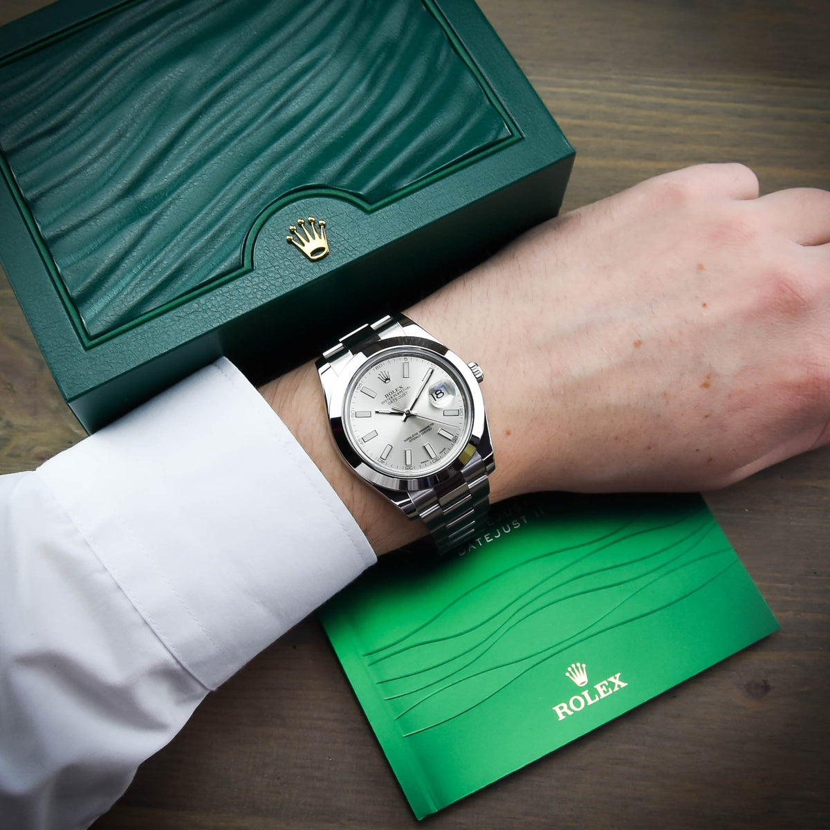 Datejust II 116300 - Silver Dial - 2015