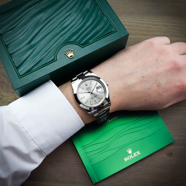 Datejust II 116300 - Silver Dial - 2015