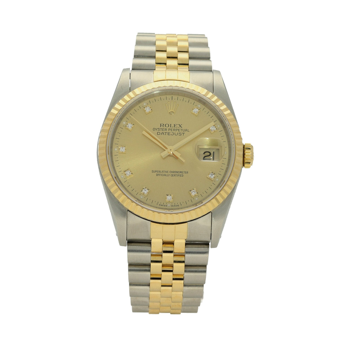 Datejust 16233 - Gents Watch - Diamond Dial - 1991