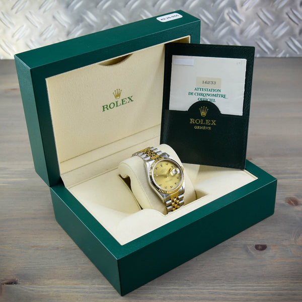 Datejust 16233 - Gents Watch - Diamond Dial - 1991