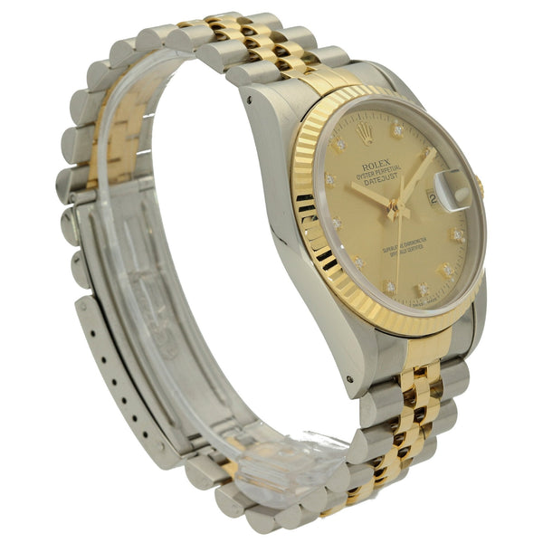 Datejust 16233 - Gents Watch - Diamond Dial - 1991