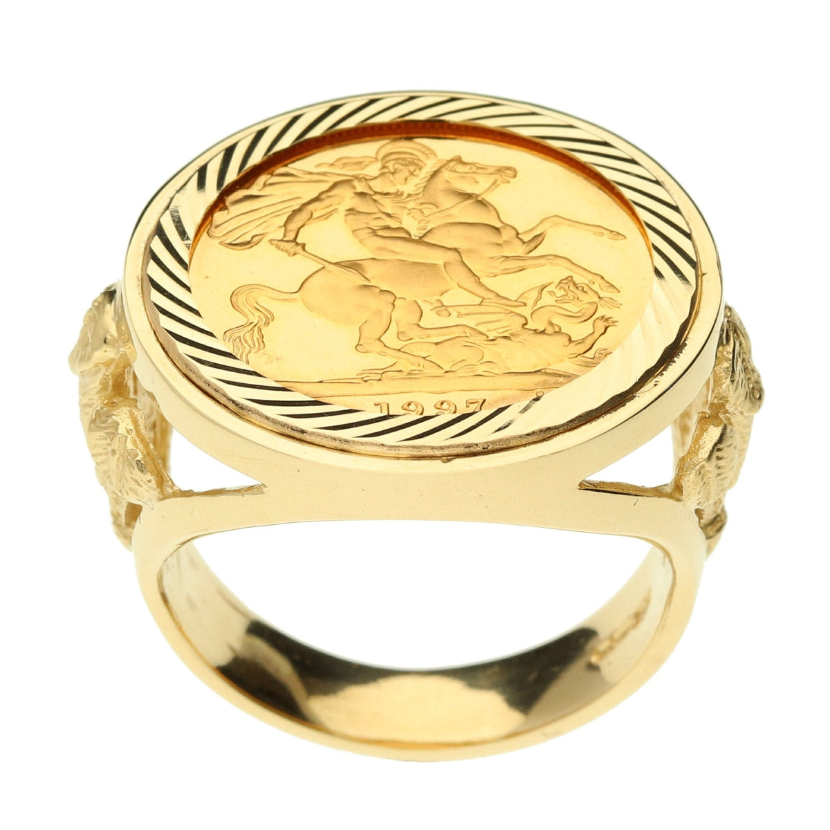 1997 Full Sovereign Ring - 18.5g