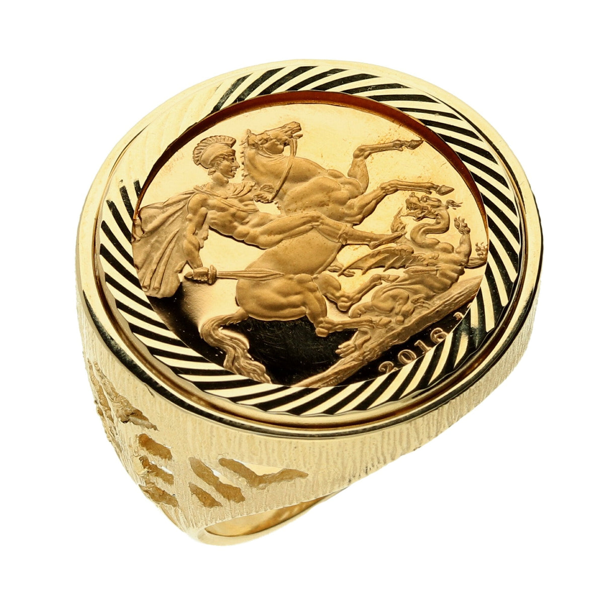 2016 Queen Elizabeth II Full Sovereign Ring - 17.1g