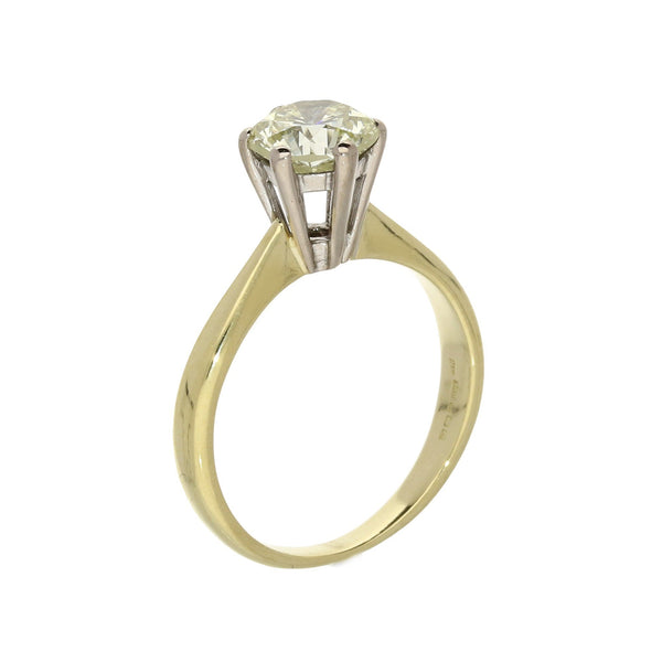 18ct Yellow Gold Diamond Engagement Ring - 1.20ct