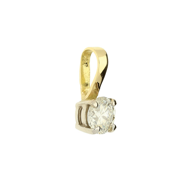 18ct Gold 0.58ct Diamond Pendant