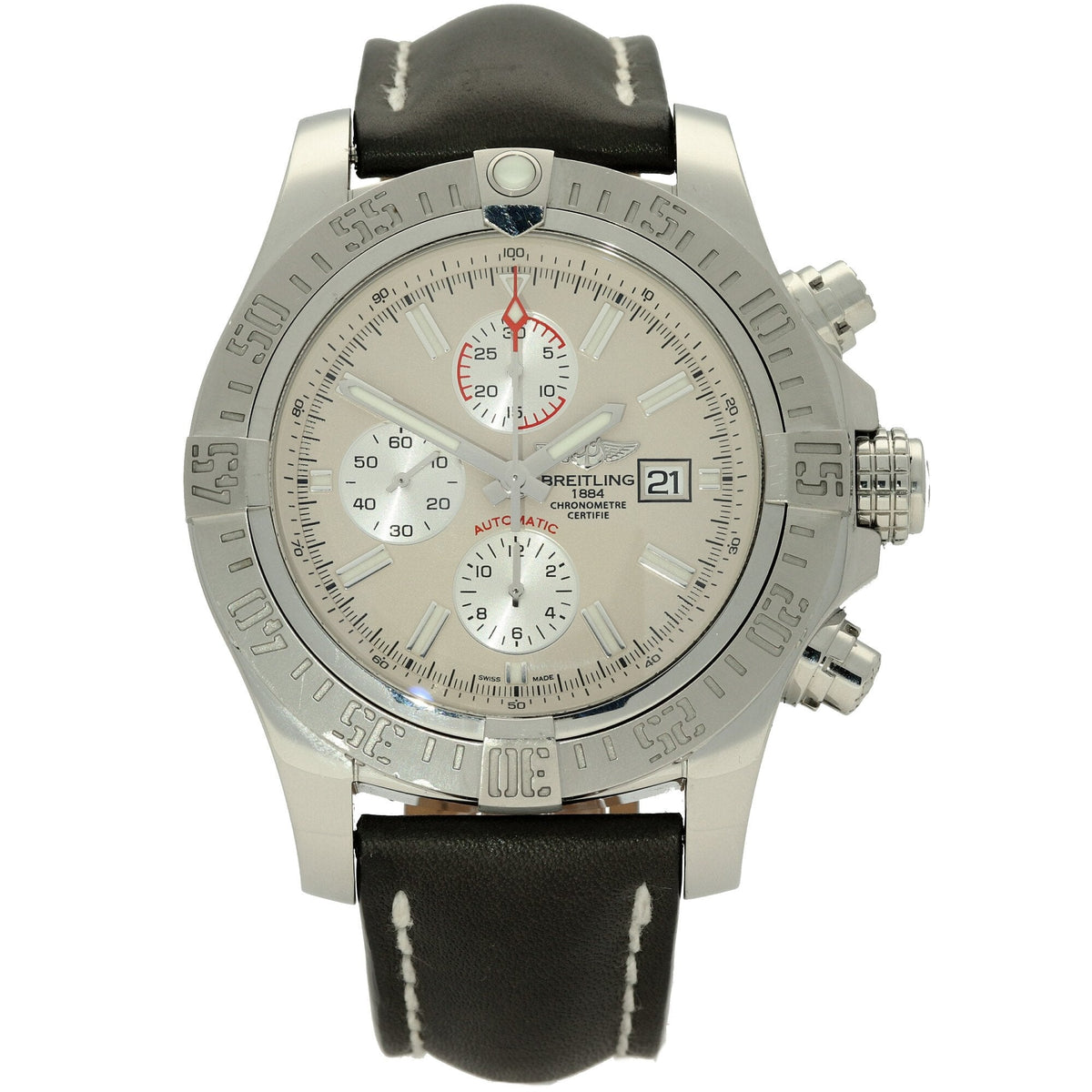 Super Avenger II A13371 - Gents Watch - Cream Dial - 2014
