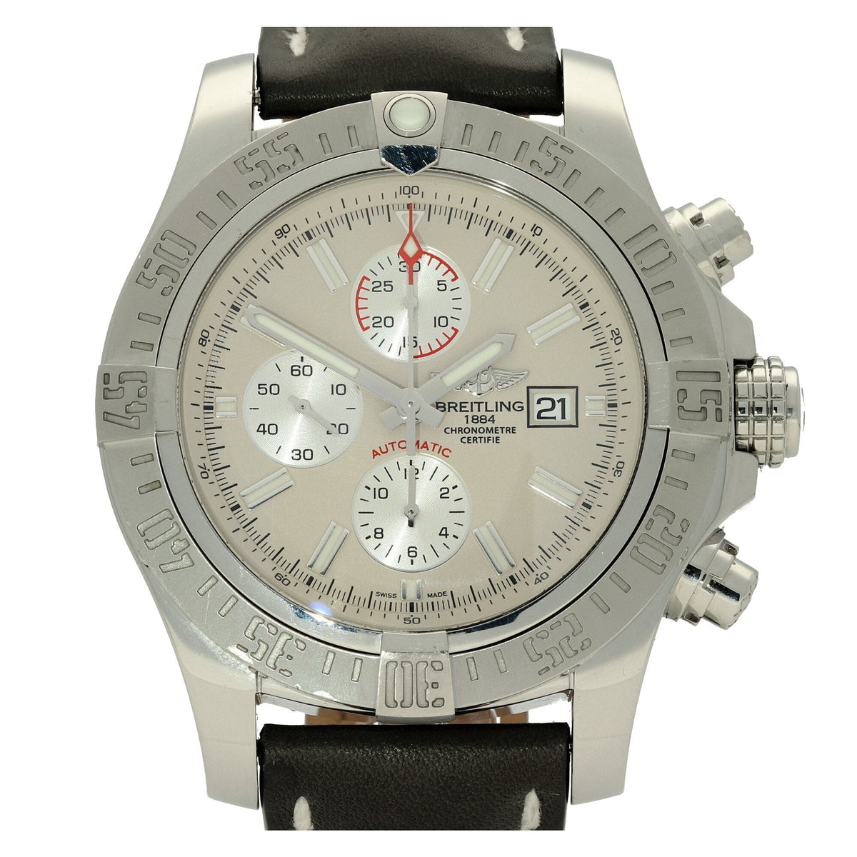 Super Avenger II A13371 - Gents Watch - Cream Dial - 2014