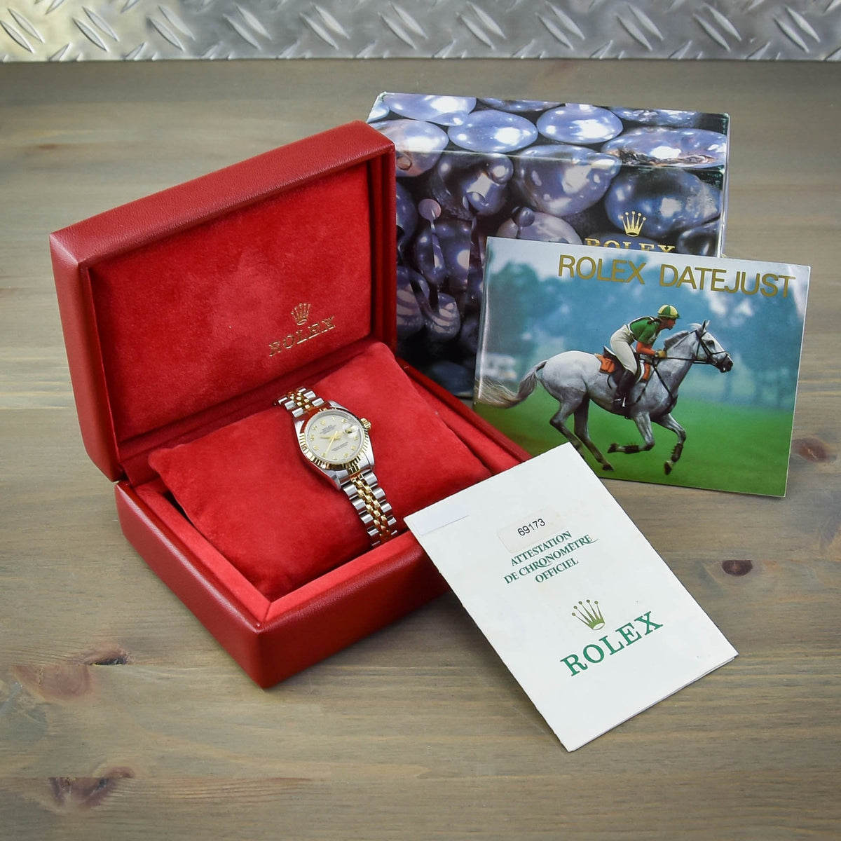 Datejust 69173 - Ladies Watch - Cream Dial - 1997
