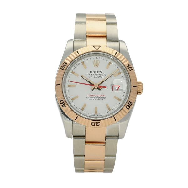 Datejust Turn-O-Graph 116261 - White Dial - 2005