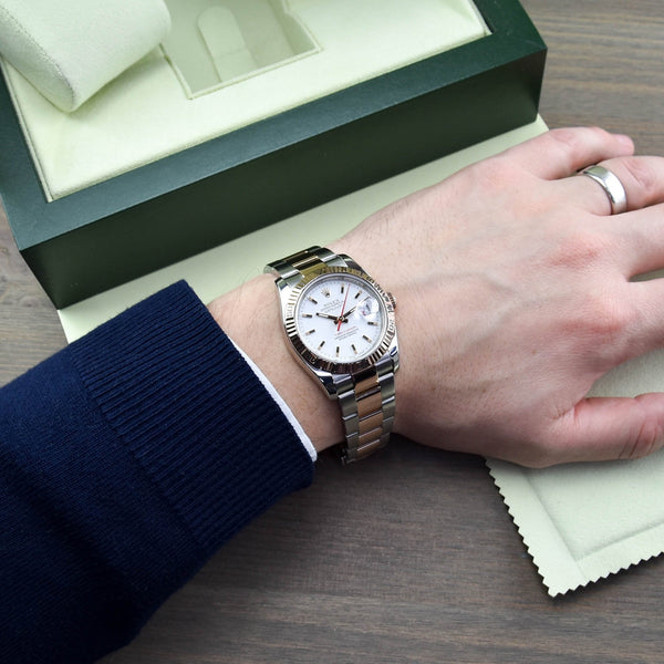 Datejust Turn-O-Graph 116261 - White Dial - 2005