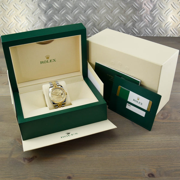 Datejust 116233 - Champagne Diamond Dial - 2016