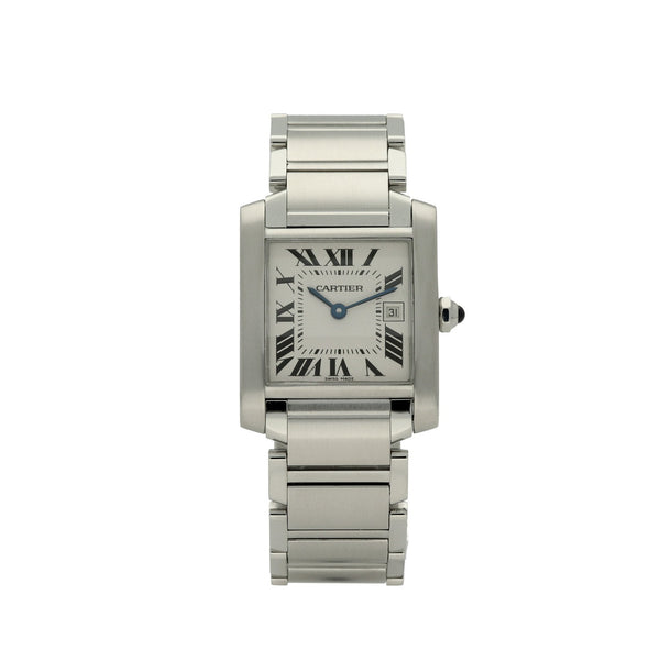 Cartier Tank Francaise 2465 25mm Midsize Watch - Approx 2008