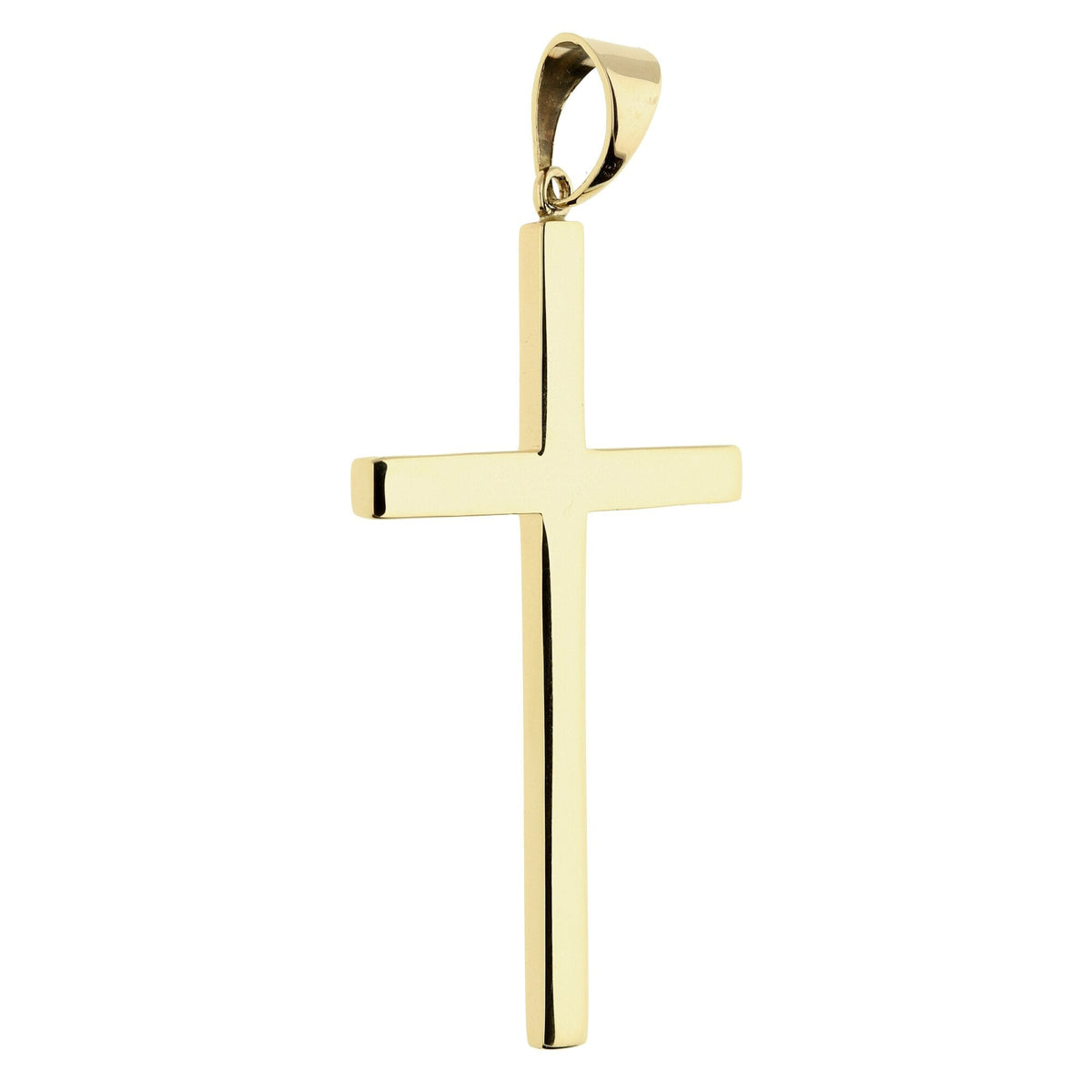 9ct Yellow Gold Large Cross - 10.9g