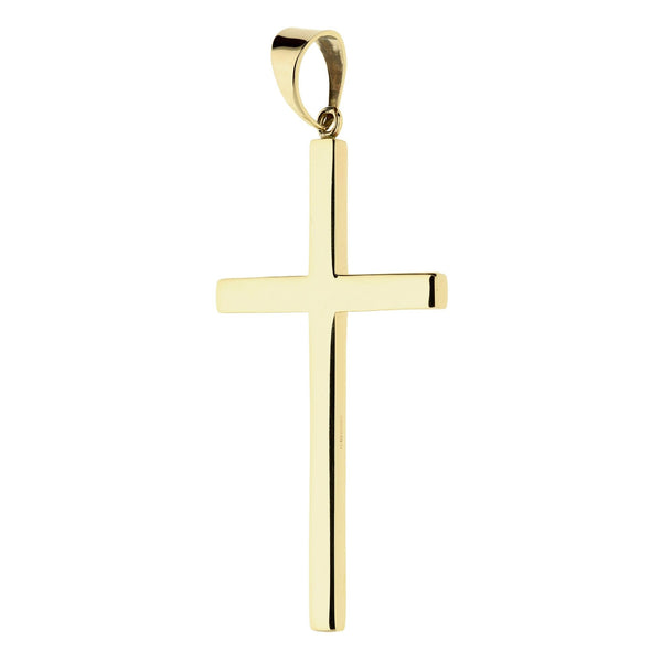 9ct Yellow Gold Large Cross - 10.9g