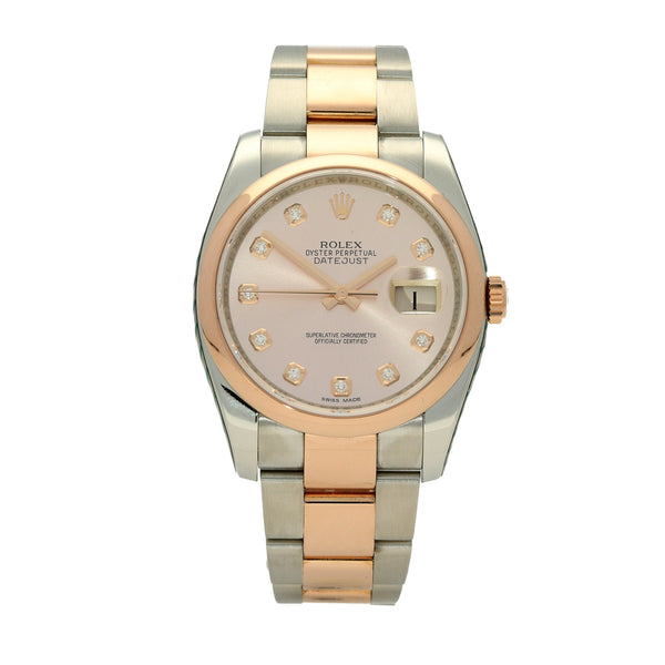 Datejust 116201 - Pink Diamond Dial - 2013