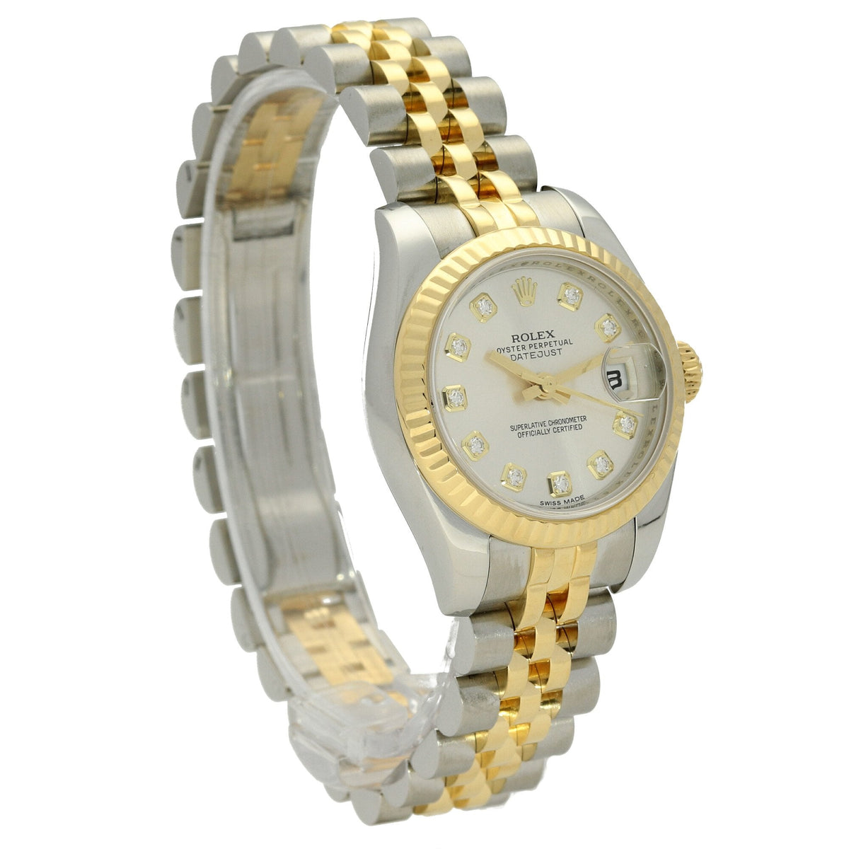 Datejust 179173 - Silver Diamond Dial - 2015