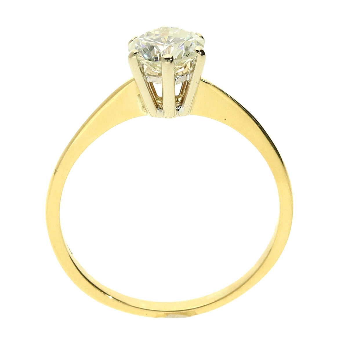 18ct Yellow Gold Diamond Engagement Ring - 0.70ct