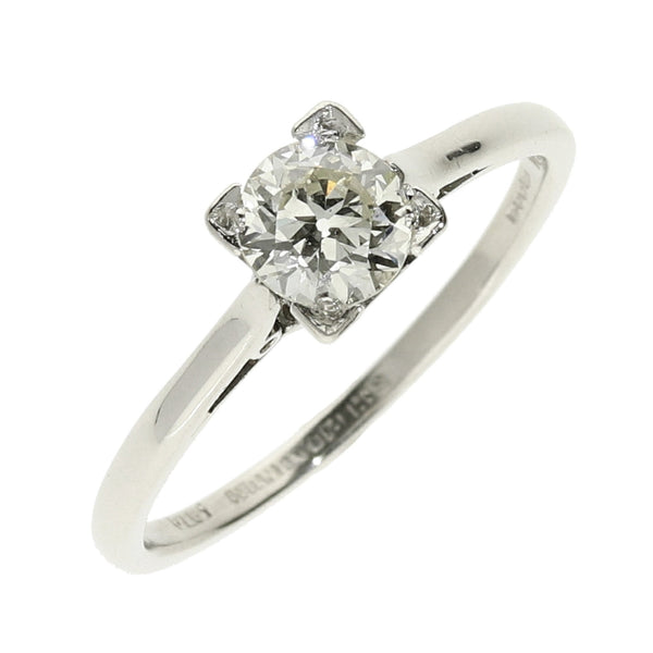 Platinum Diamond Engagement Ring - 0.64ct