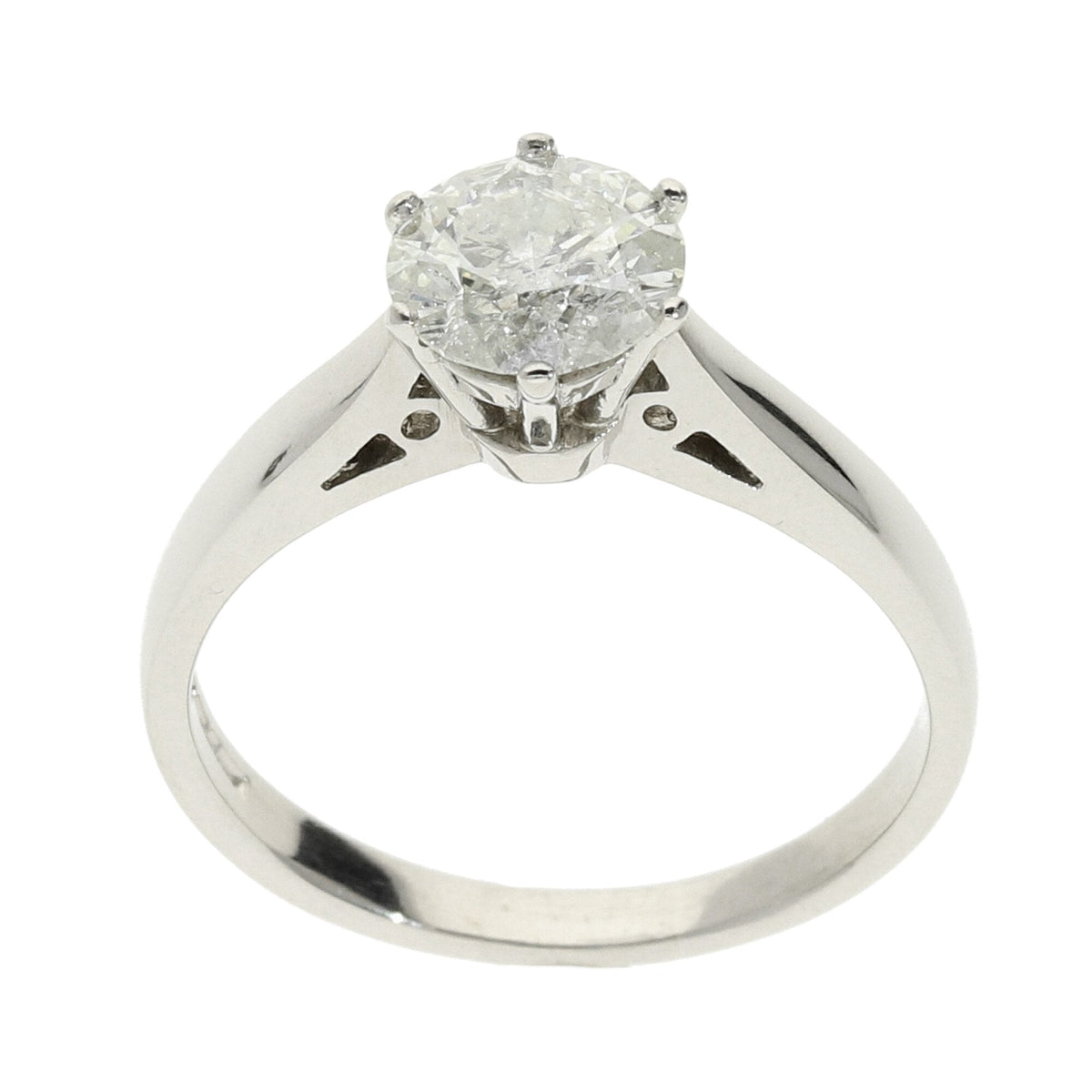 18ct White Gold Diamond Engagement Ring - 1.00ct