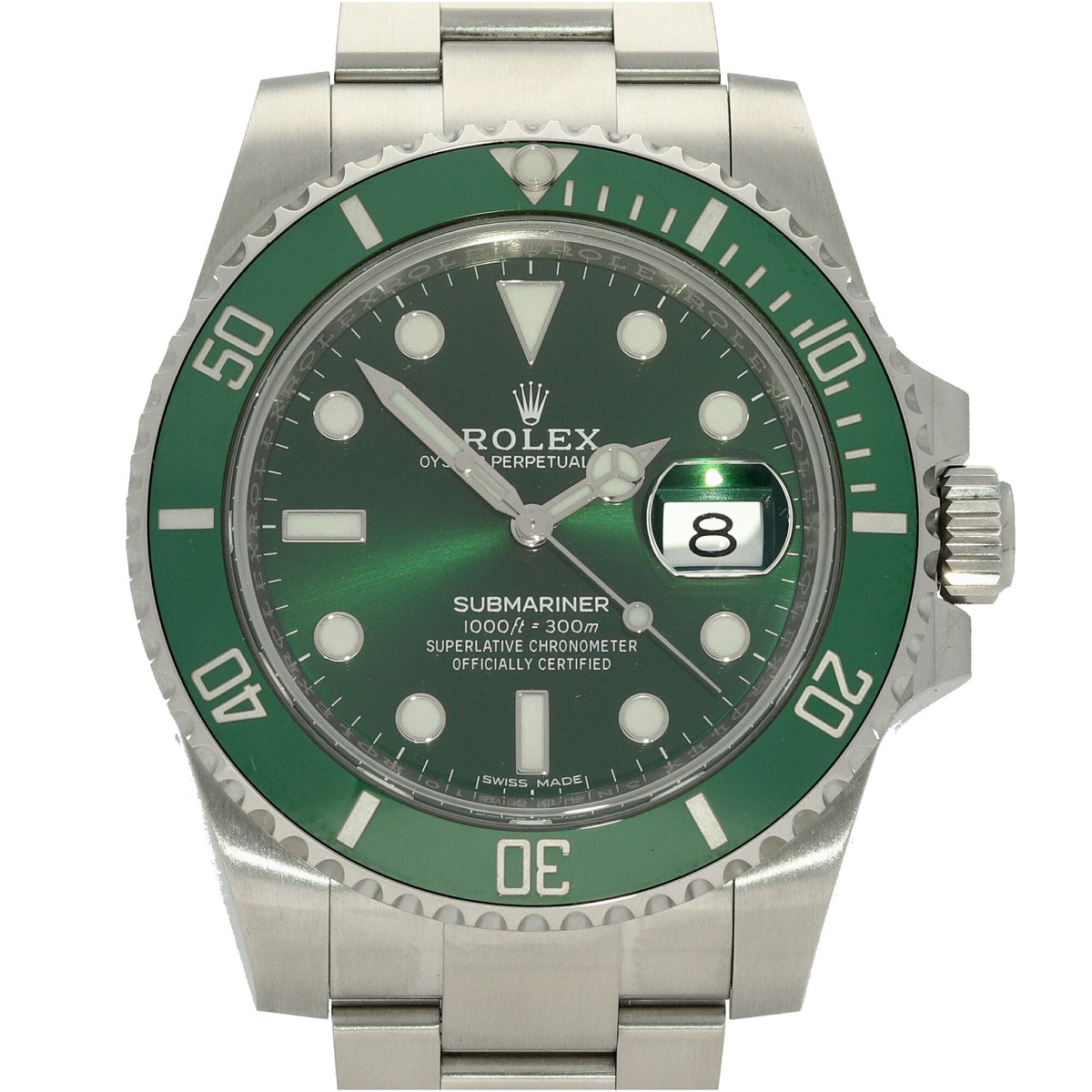 Submariner 116610LV Hulk - Gents Watch - Circa 2015