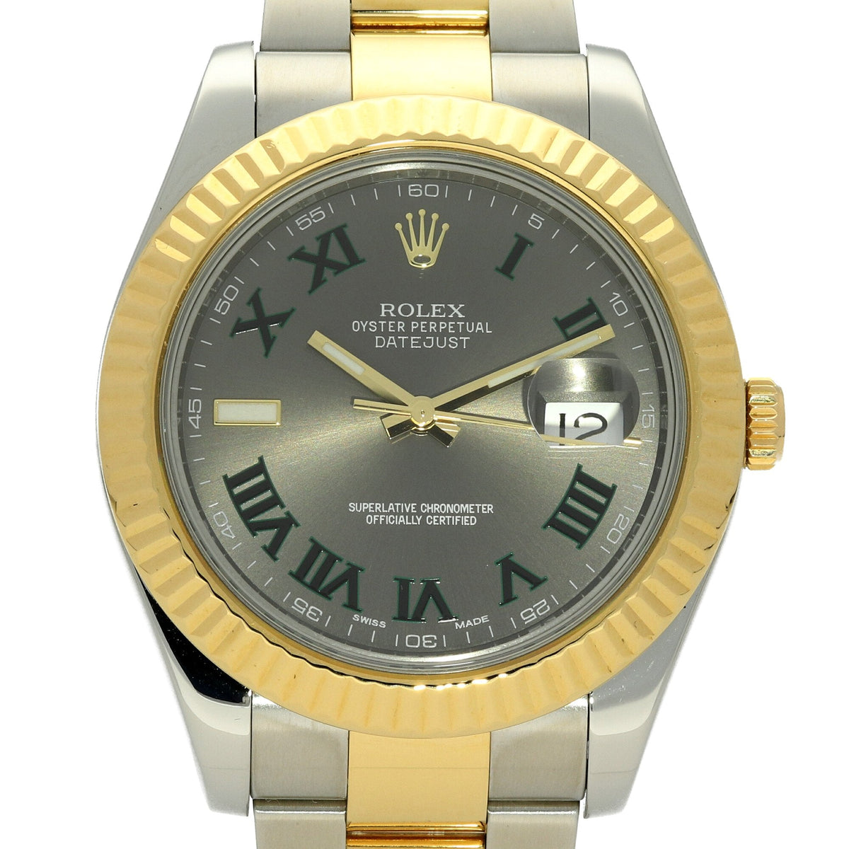 Datejust 116333 - Gents Watch - Wimbledon Dial - 2011