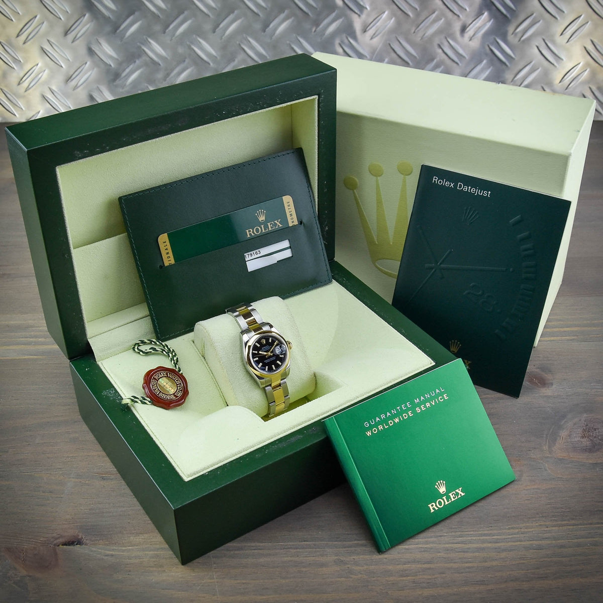 Datejust 179163 - Ladies Watch - Black Dial - 2009