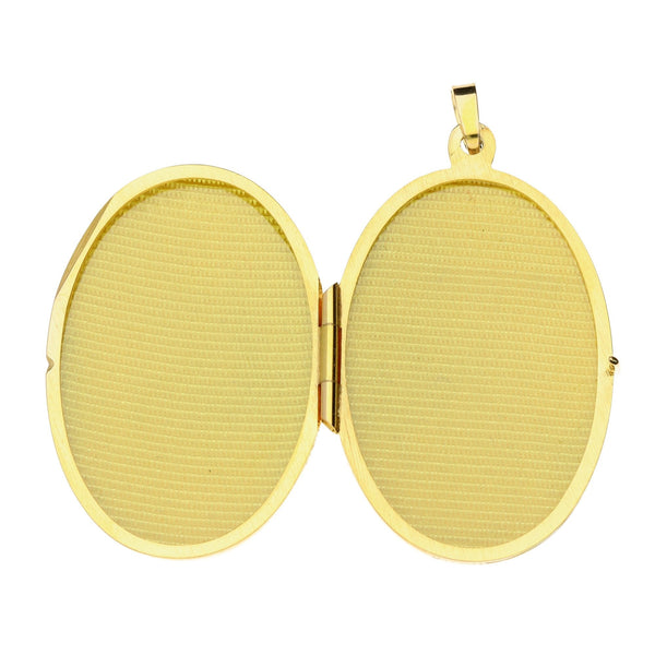 Medium 9ct Yellow Gold Locket - 4.8g
