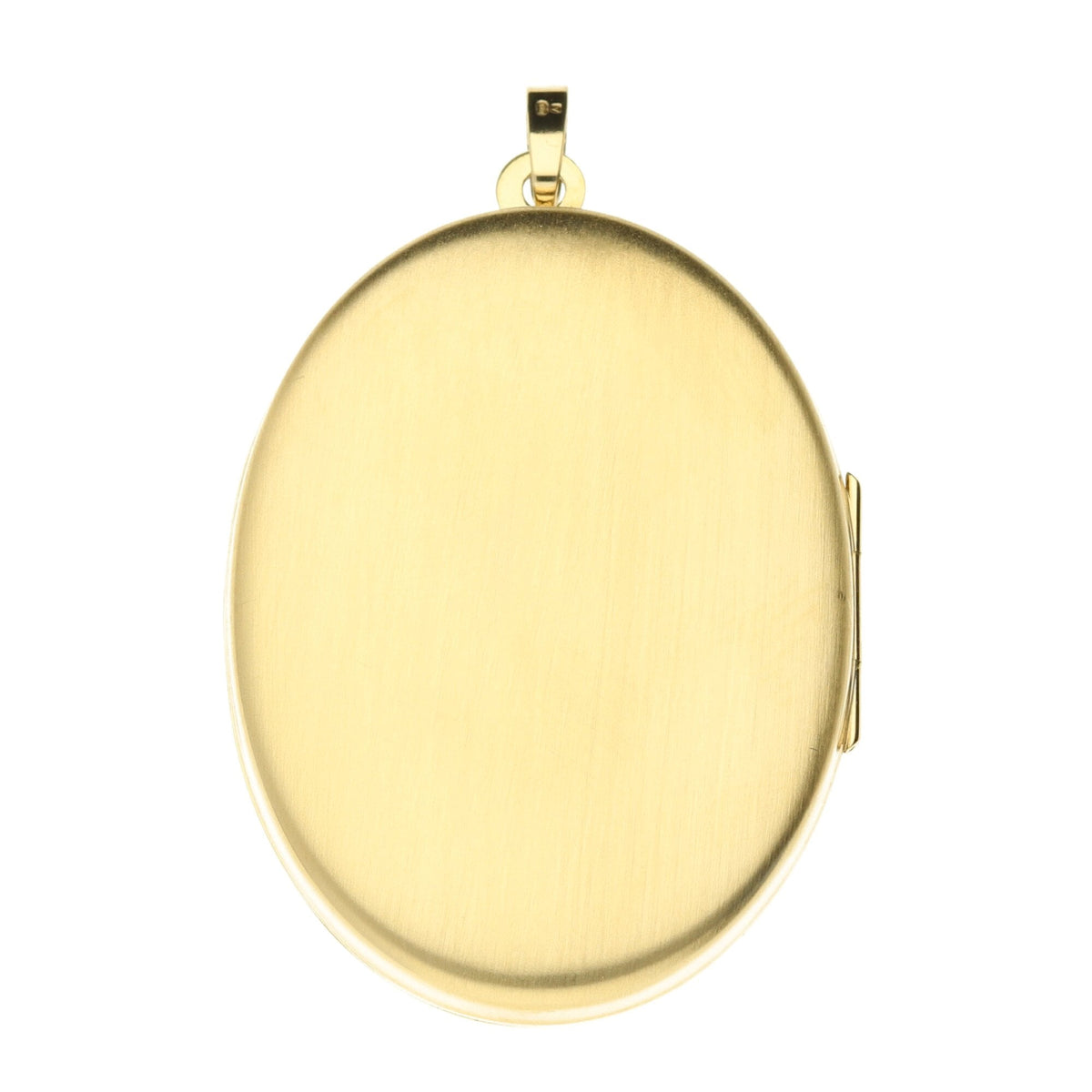 9ct Yellow Gold Medium Oval Locket - 6.10g