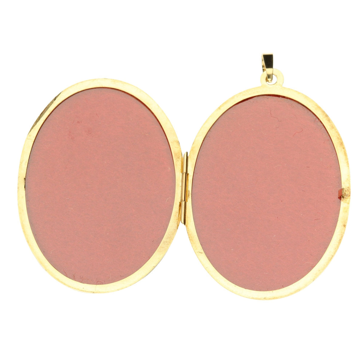 9ct Yellow Gold Medium Oval Locket - 6.10g