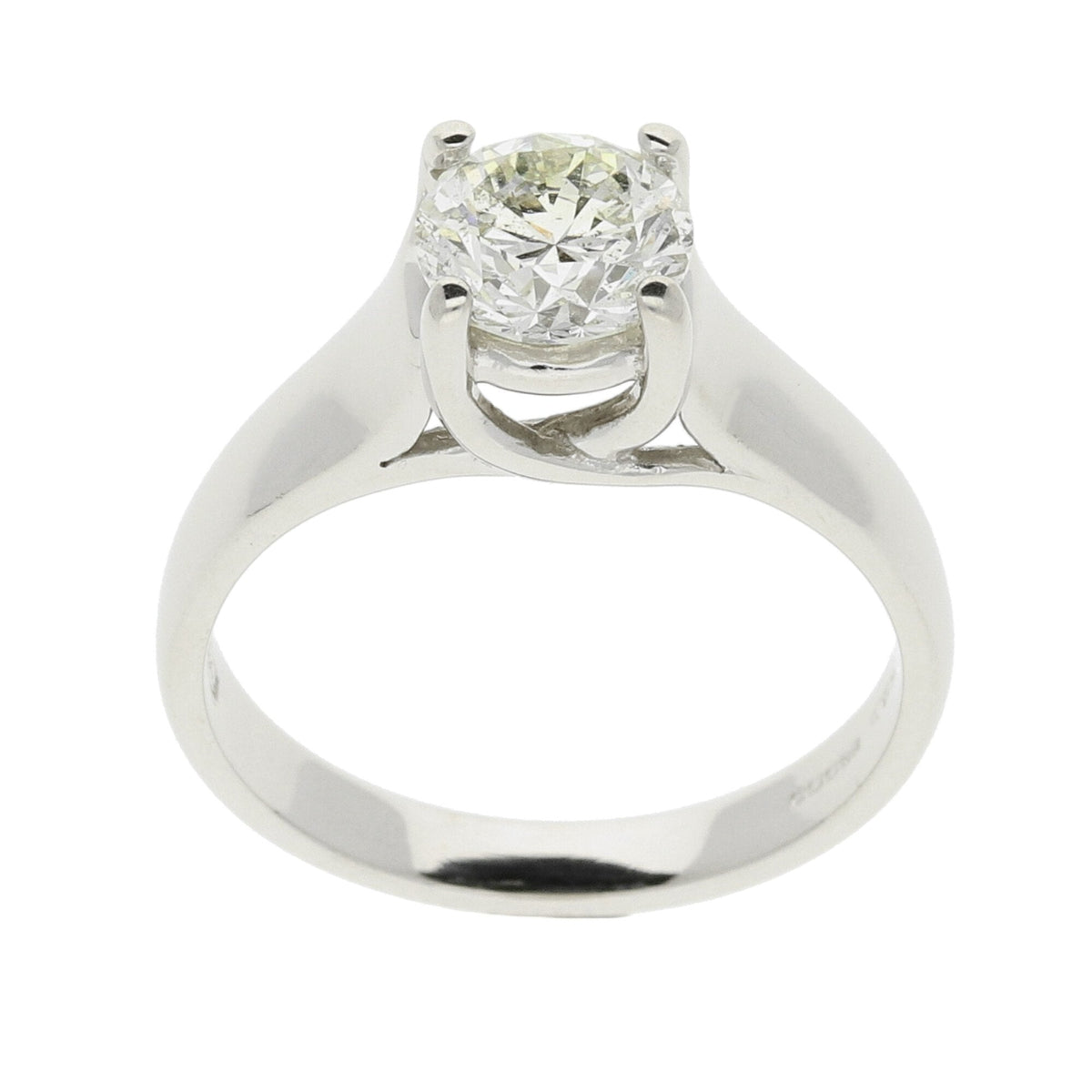 18ct White Gold Diamond Engagement Ring - 1.15ct