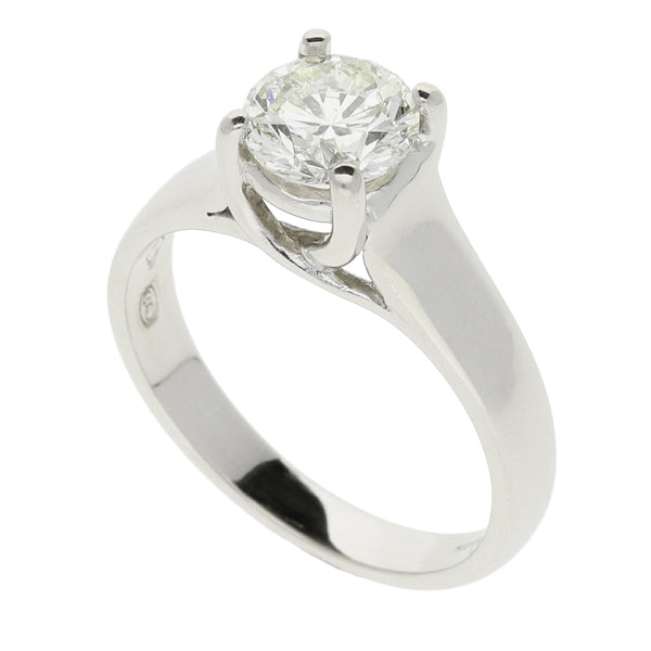18ct White Gold Diamond Engagement Ring - 1.15ct